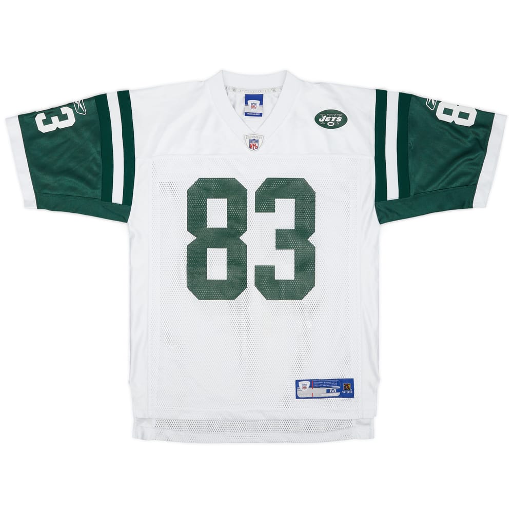 2004 New York Jets Moss #83 Reebok On Field Away Jersey - 8/10 - (M)