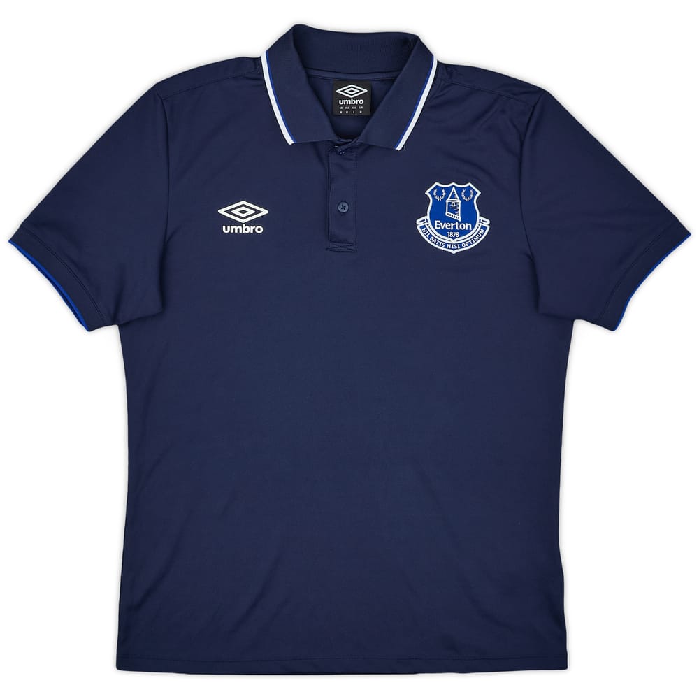 2014-15 Everton Umbro Polo Shirt - 9/10 - (M)