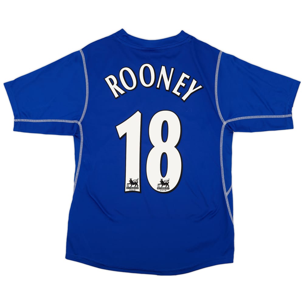 2002-03 Everton Home Shirt Rooney #18 - 8/10 - (M)