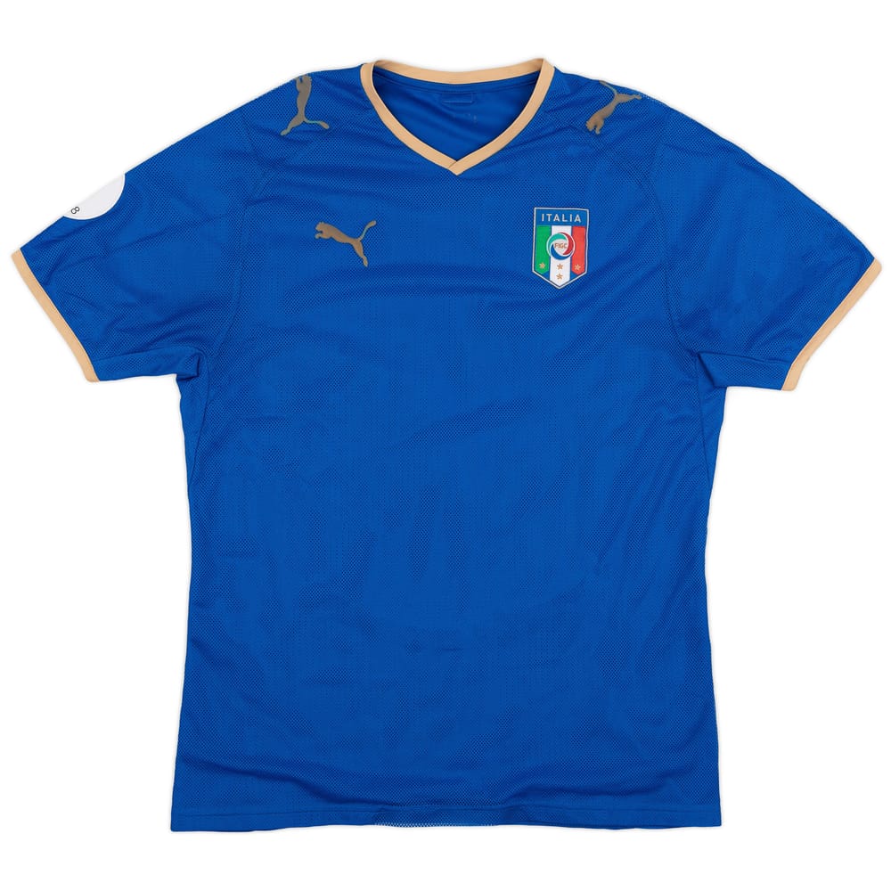2007-08 Italy Home Shirt - 6/10 - (M)
