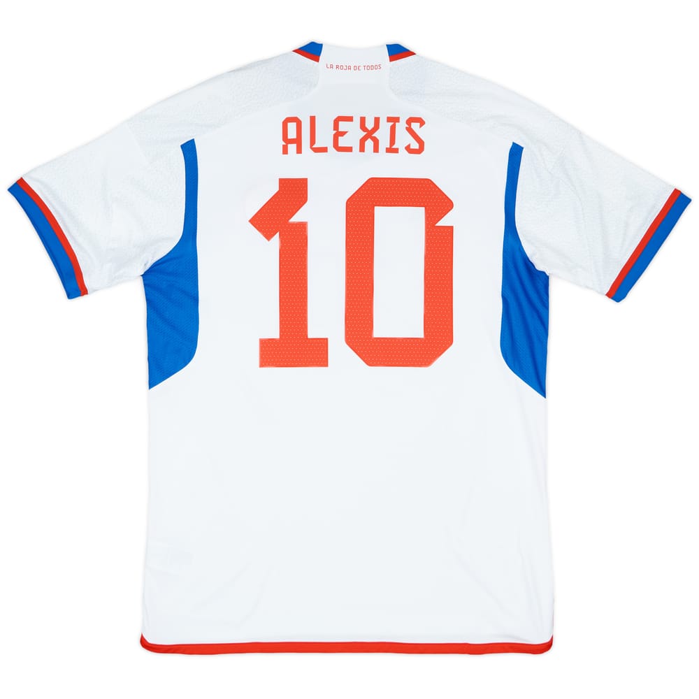 2022-23 Chile Away Shirt Alexis #10