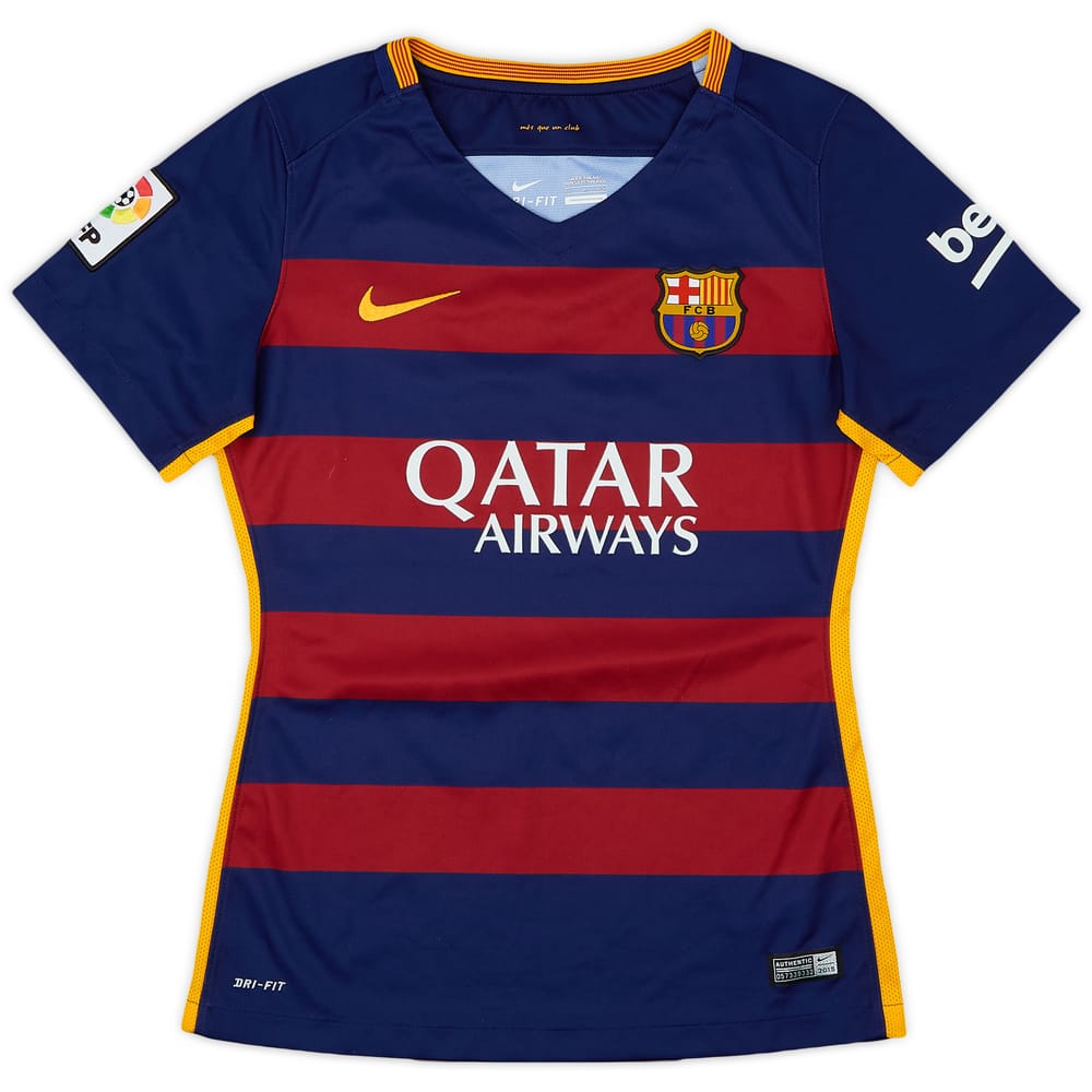2015-16 Barcelona Home Shirt - 9/10 - (Women's S)