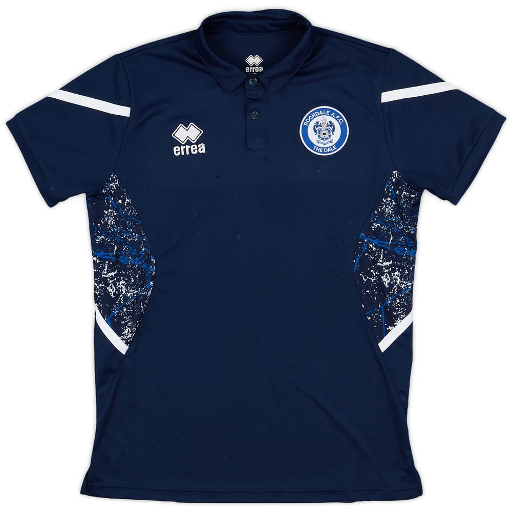 2018-19 Rochdale Errea Polo Shirt - 7/10 - (S)