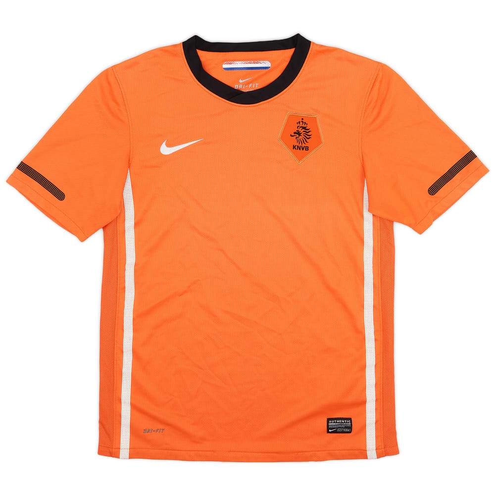 2010-11 Netherlands Home Shirt - 8/10 - (L.Boys)