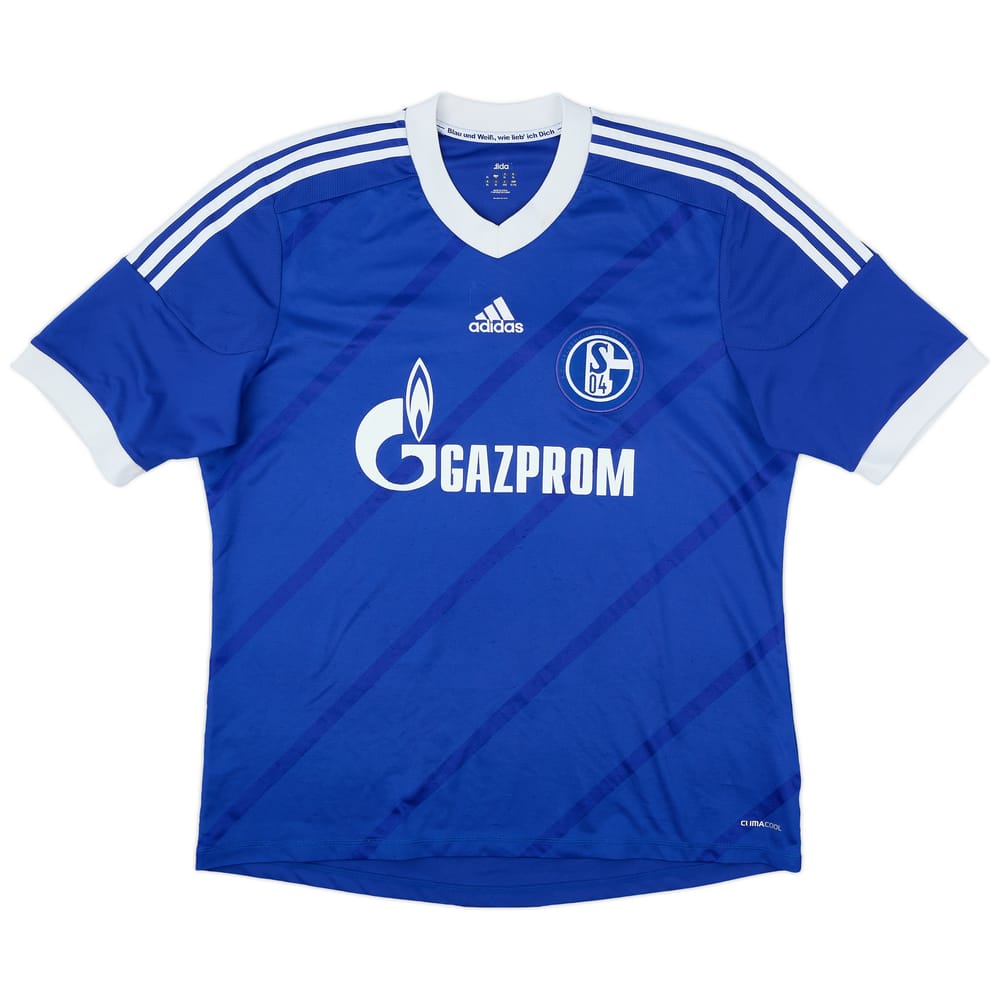 2012-14 Schalke Home Shirt - 6/10 - (XL)