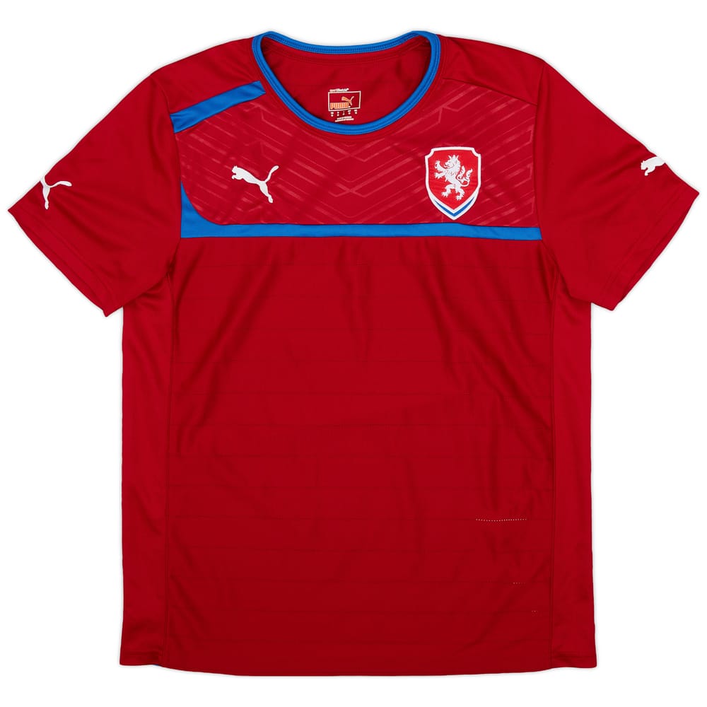 2014-16 Czech Republic Puma Training Shirt - 8/10 - (M)
