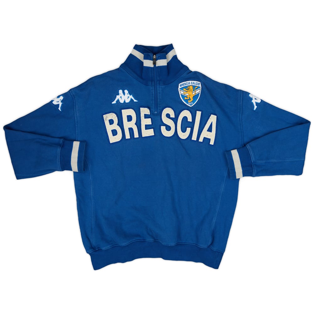2009-10 Brescia Kappa 1/4 Zip Sweat Top - 6/10 - (XXL)