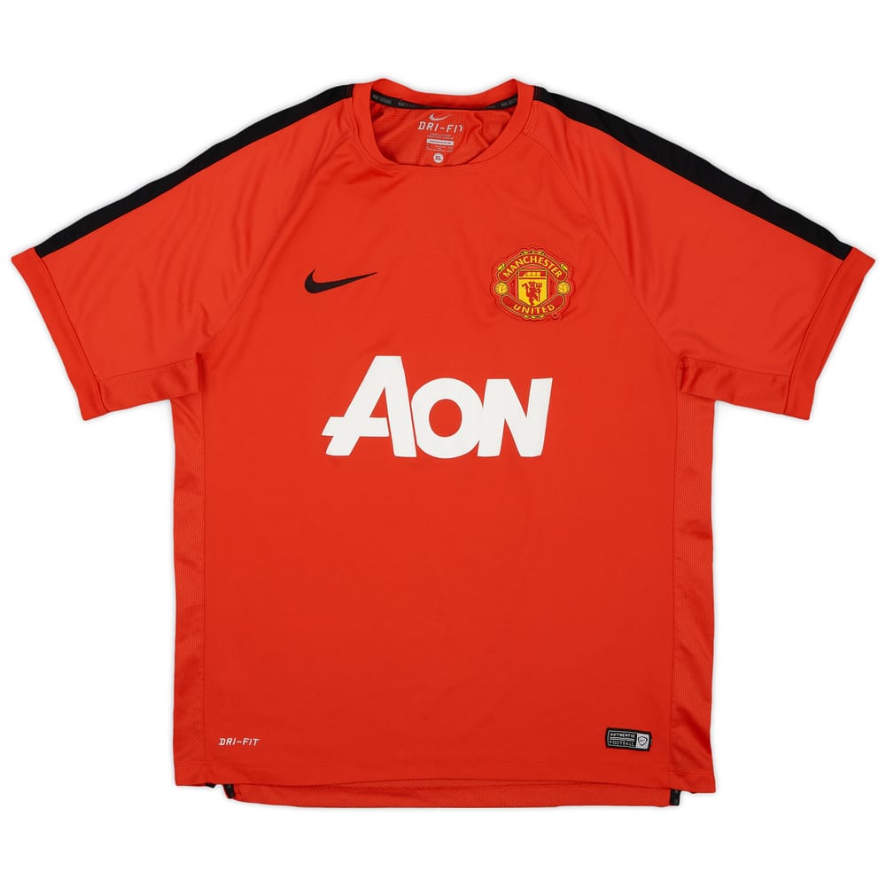2014-15 Manchester United Nike Training Shirt - 8/10 - (XL)
