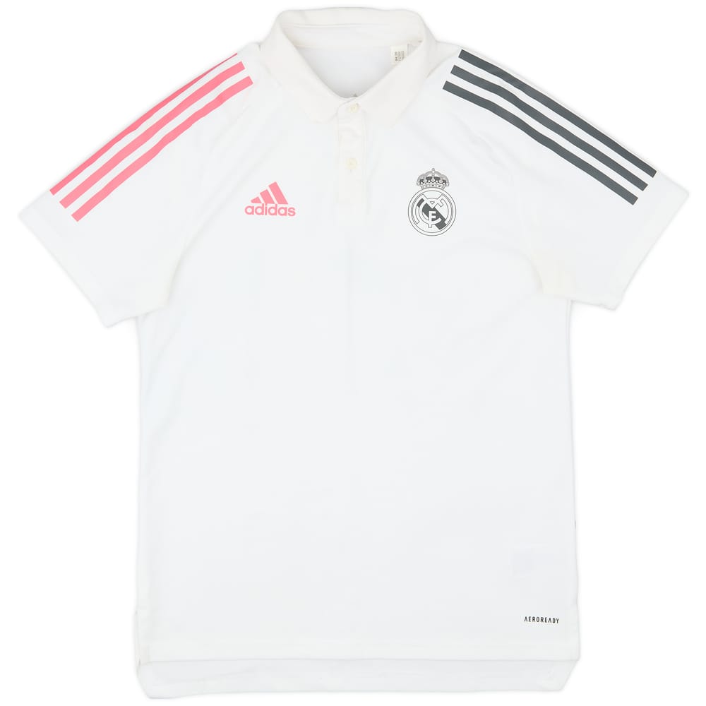 2020-21 Real Madrid adidas Polo Shirt - 9/10 - (S)