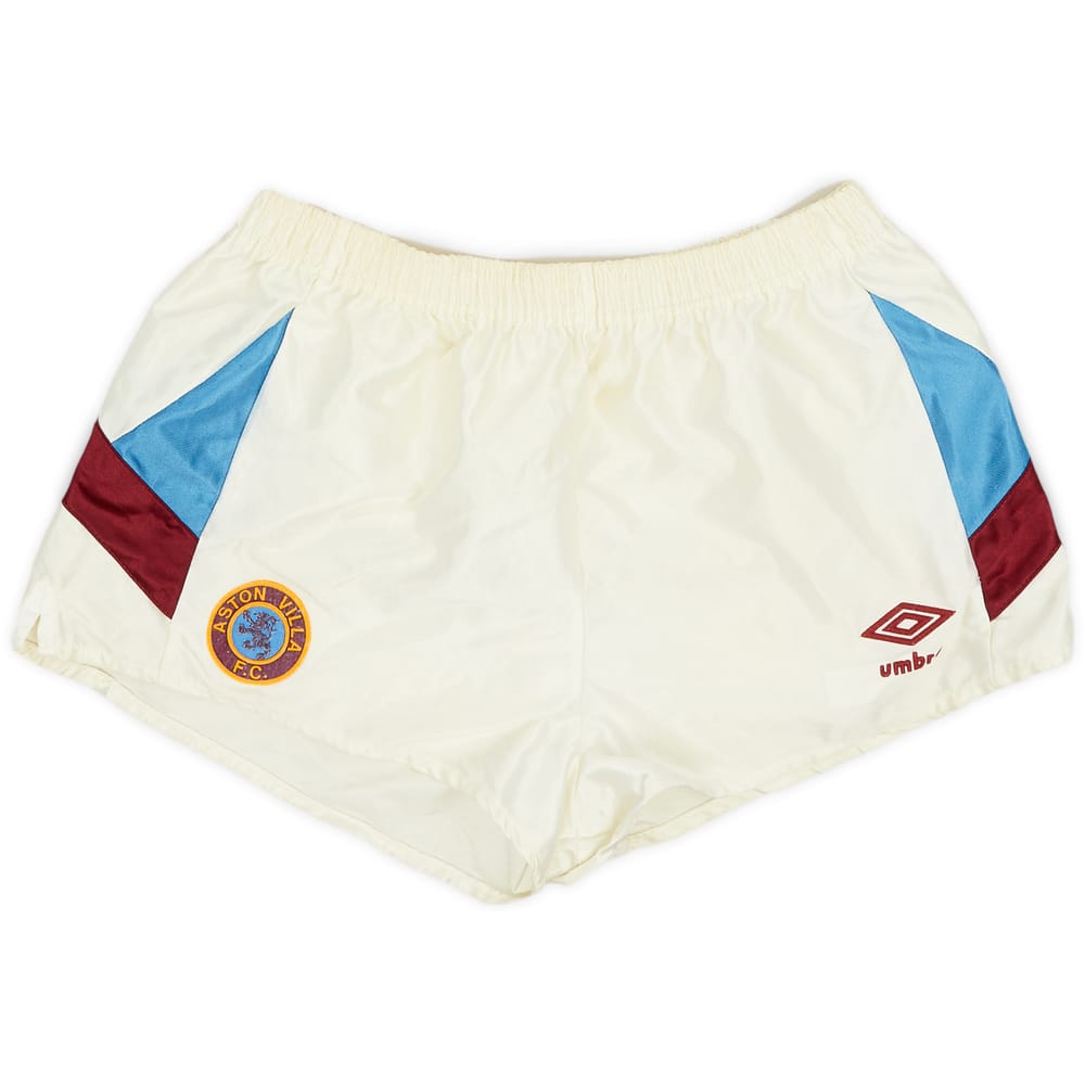 1990-92 Aston Villa Home Shorts - 8/10 - (L)