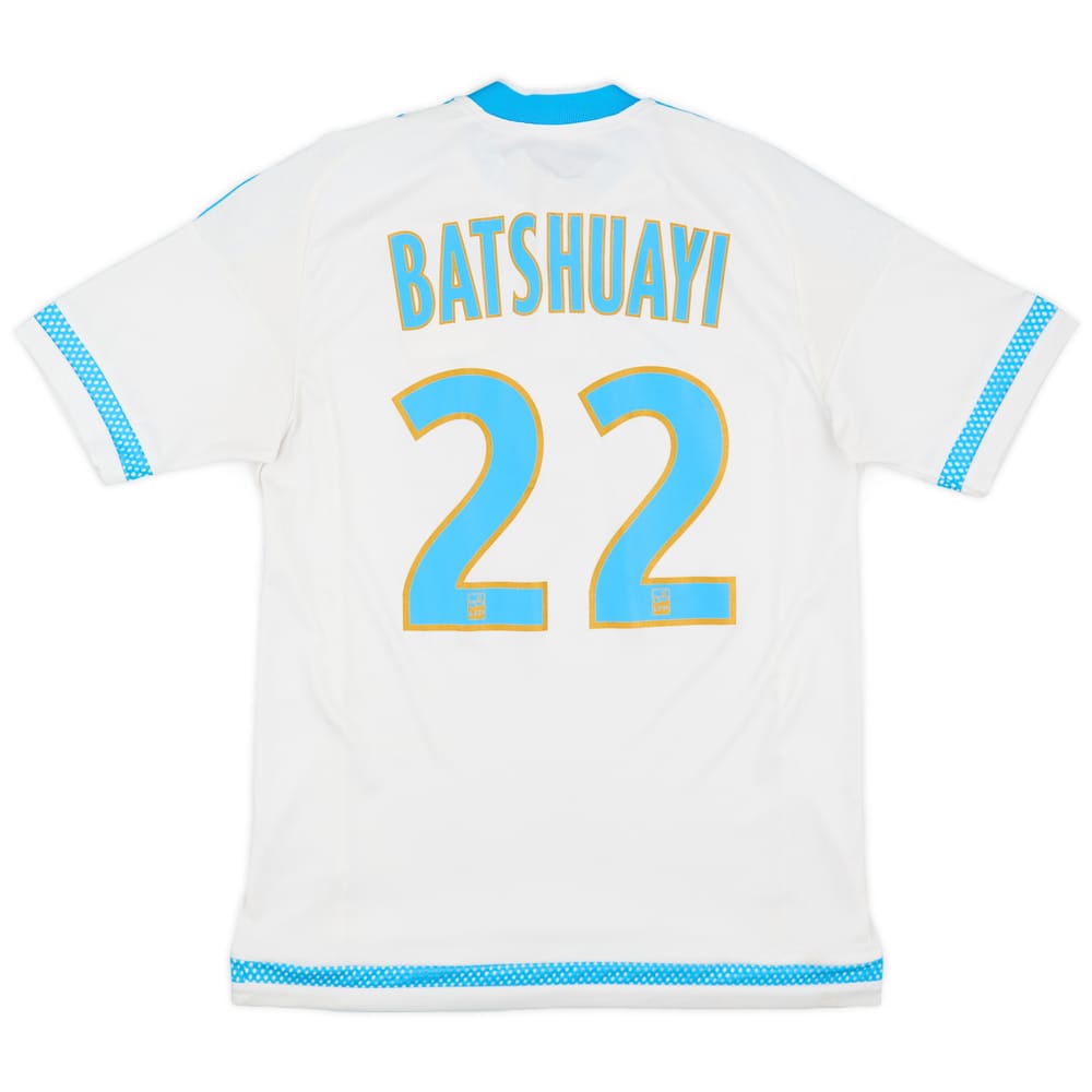2015-16 Olympique Marseille Home Shirt Batshuayi #22 - 6/10 - (S)