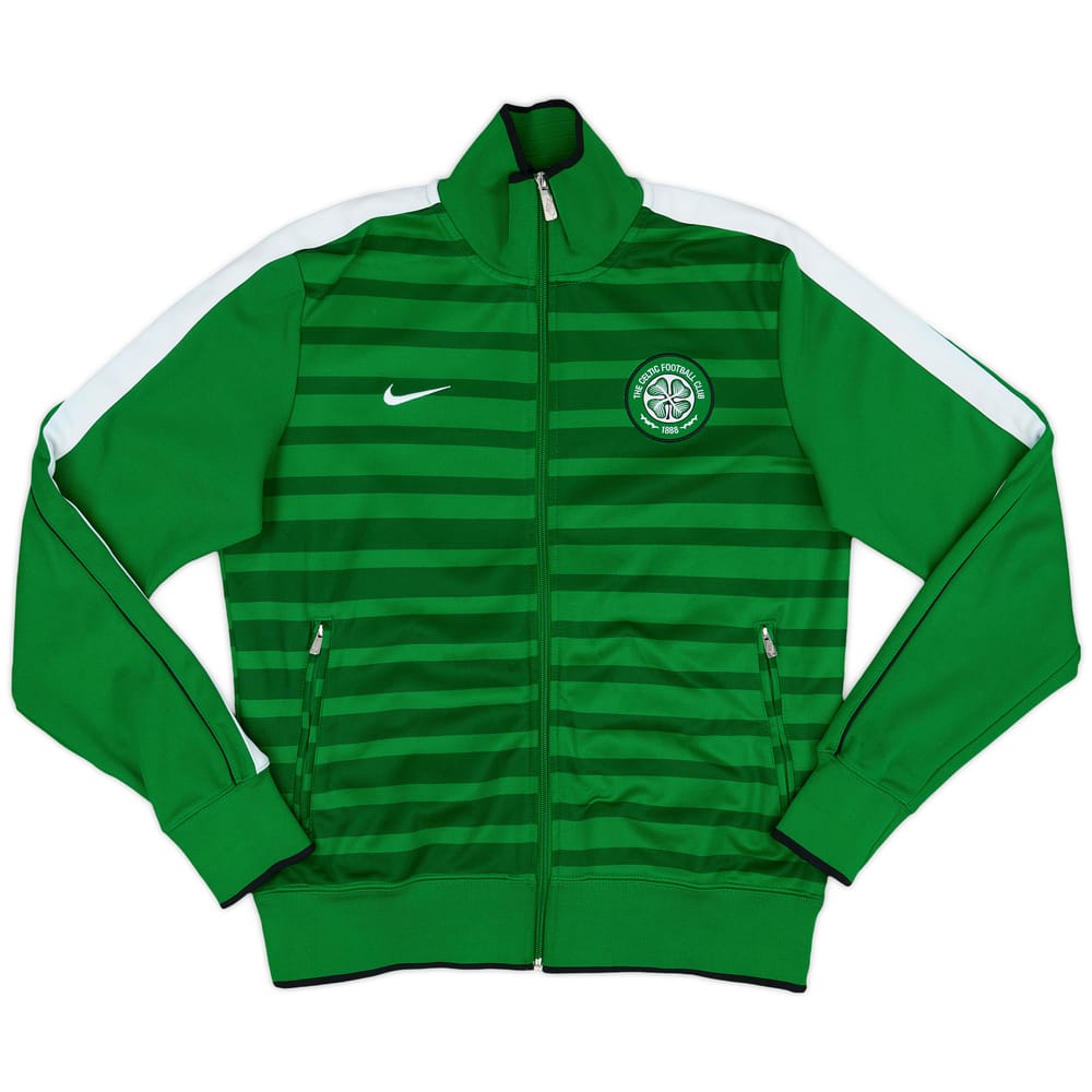 2011-12 Celtic Nike N98 Track Jacket - 8/10 - (M)