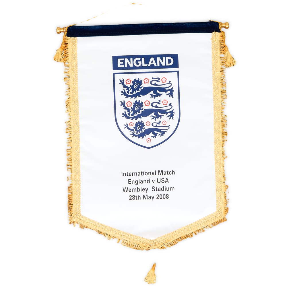 2008 England Match Pennant International Friendly (v USA)