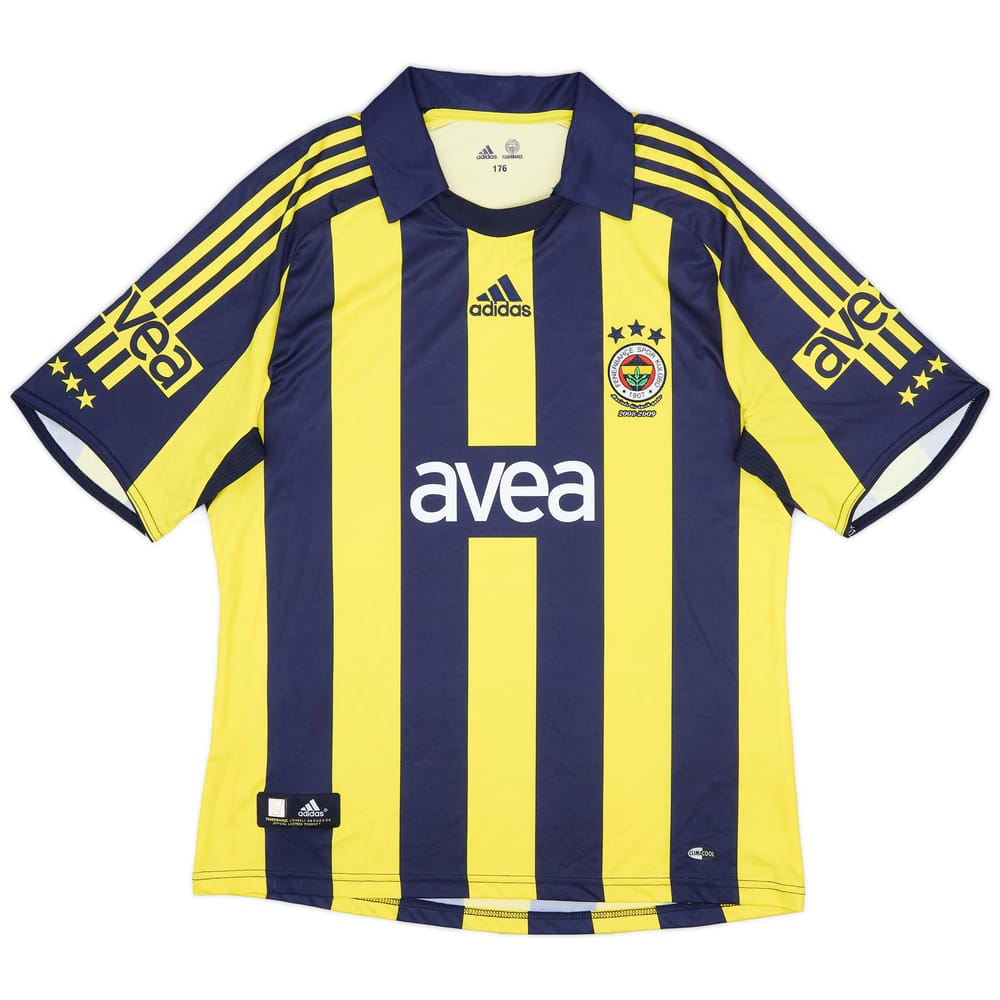 2008-09 Fenerbahce Home Shirt - 9/10 - (XL.Boys)