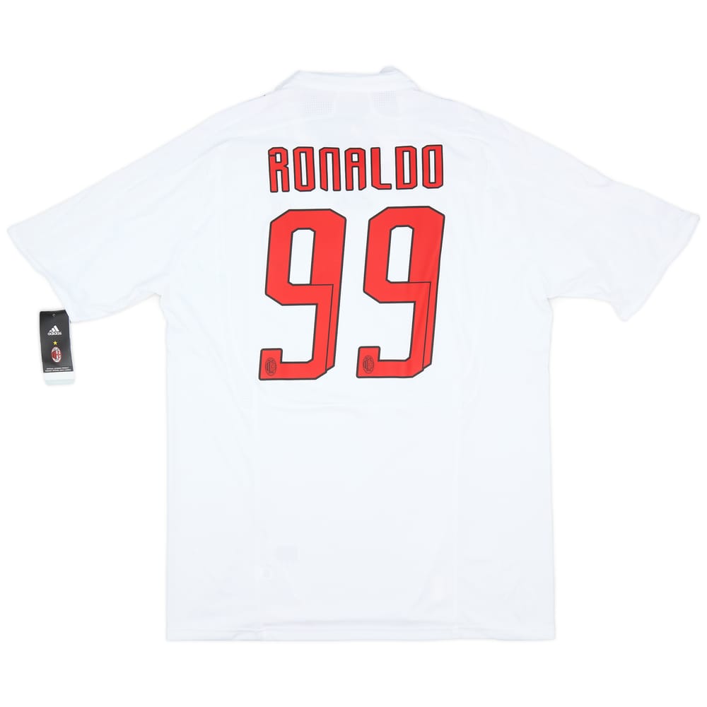 2007-08 AC Milan Away Shirt Ronaldo #99 (XL)