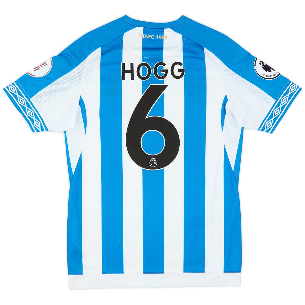 2018-19 Huddersfield Match Issue Home Shirt Hogg #6