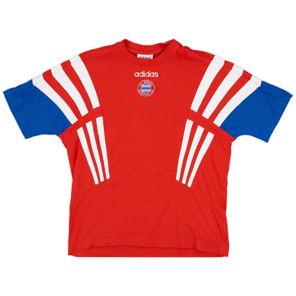 1995-96 Bayern Munich adidas Training Shirt - 9/10 - (M)