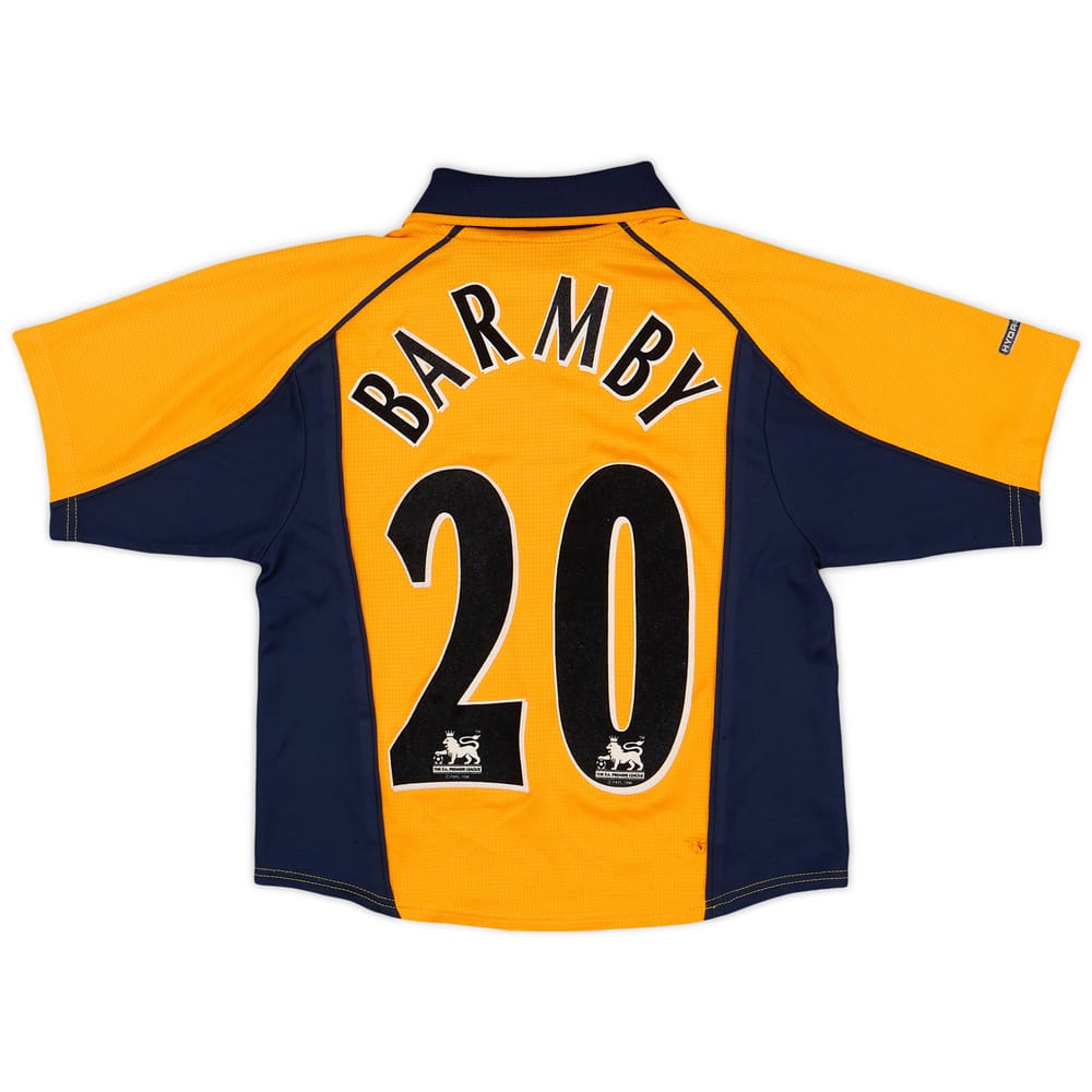 2000-02 Liverpool Away Shirt Barmby #20 - 9/10 - (S.Boys)