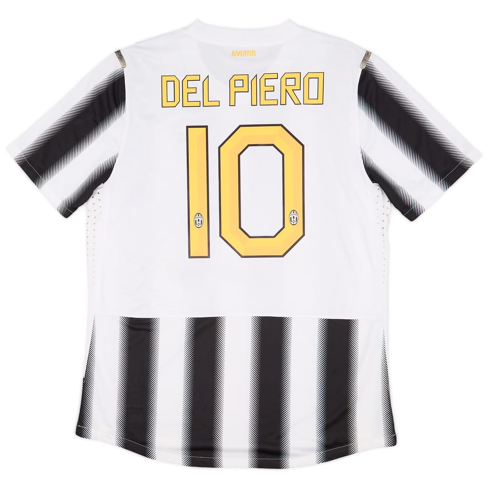 2011-12 Juventus Player Issue Home Shirt Del Piero #10 - 7/10 - (L)