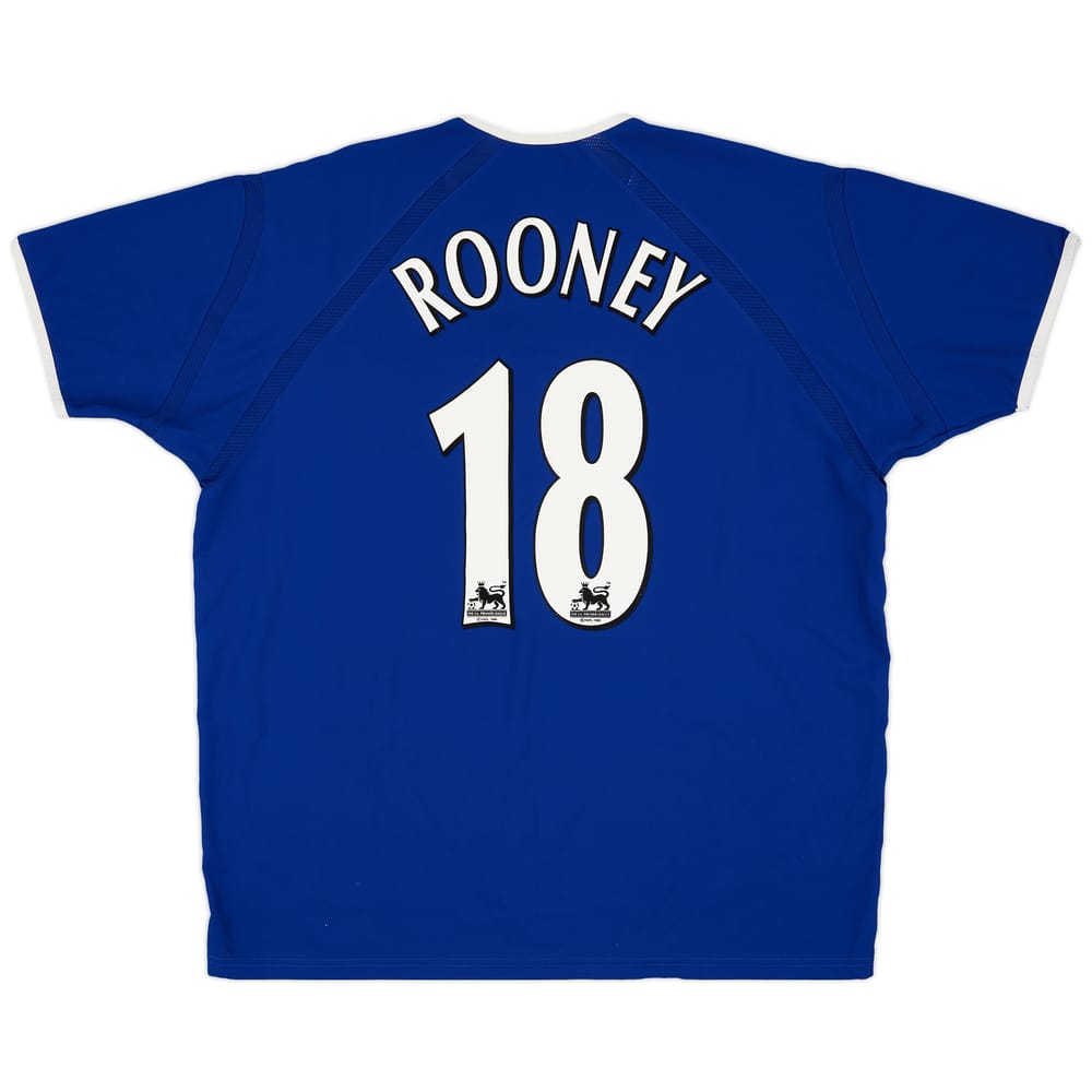 2003-04 Everton Home Shirt Rooney #18 - 9/10 - (XL)
