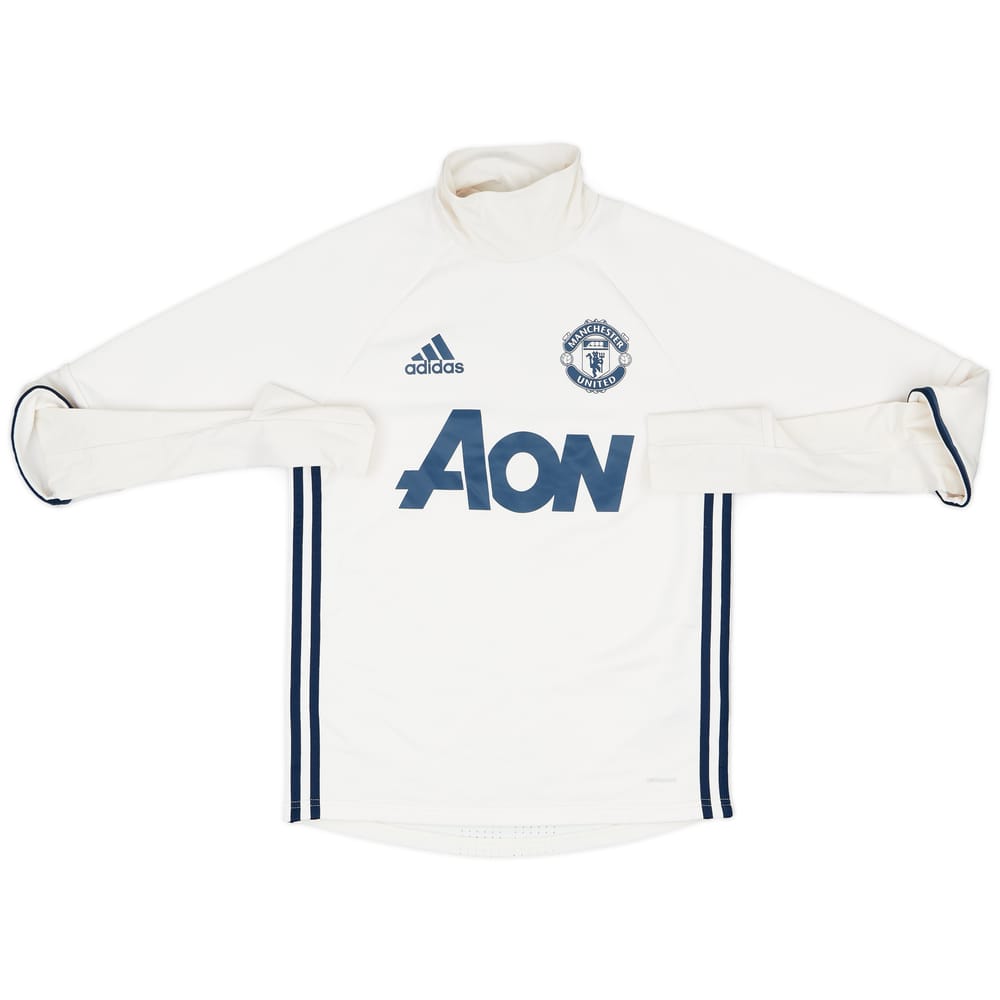 2016-17 Manchester United adidas Sweat Top - 9/10 - (XS)