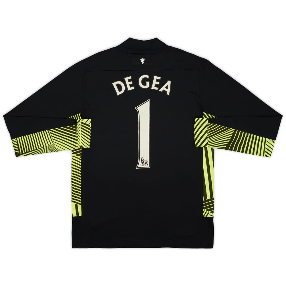 2011-12 Manchester United GK Shirt De Gea #1 - 7/10 - (XL.Boys)