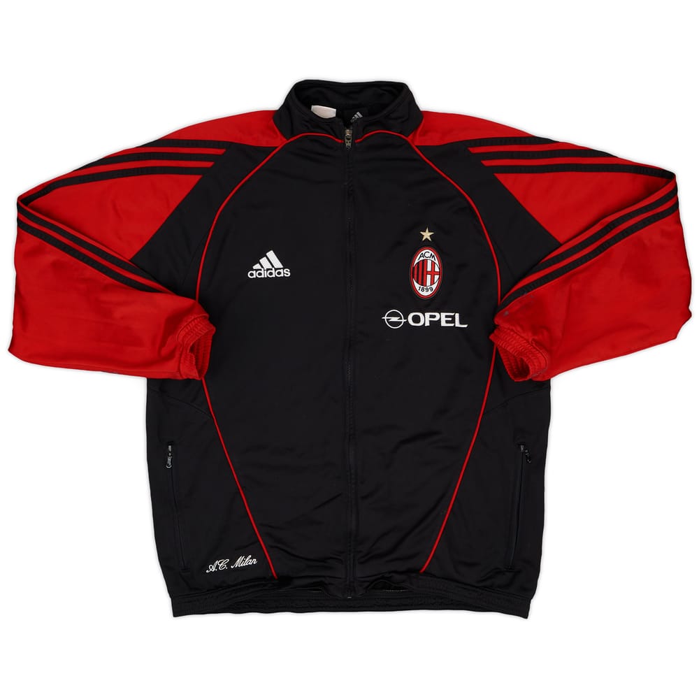2005-06 AC Milan adidas Track Jacket - 5/10 - (XL.Boys)