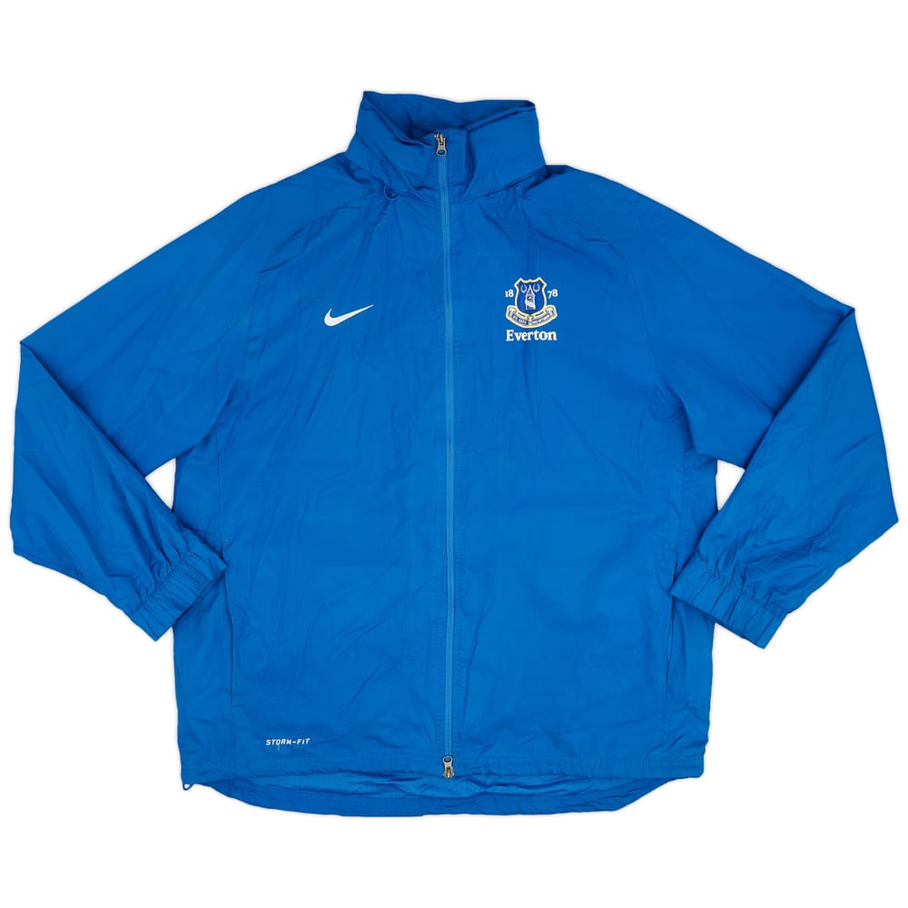 2012-13 Everton Nike Rain Jacket - 9/10 - (XL)