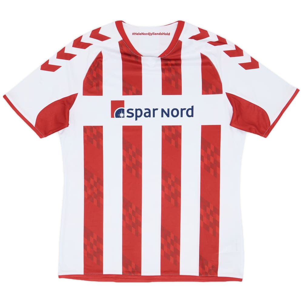 2016-17 Aalborg Home Shirt Template - 9/10 - (XL)
