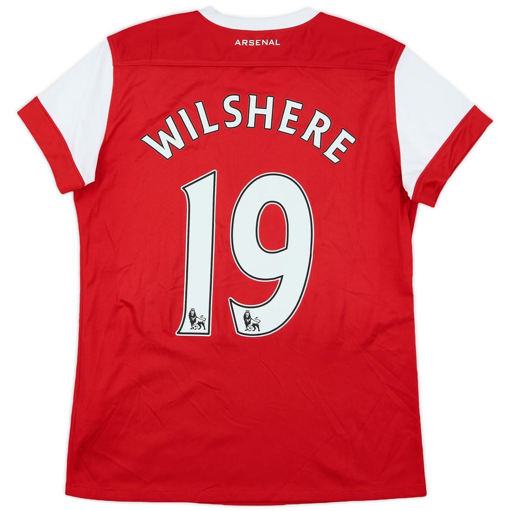 2010-11 Arsenal Home Shirt Wilshere #19 - 8/10 - (Women's M)