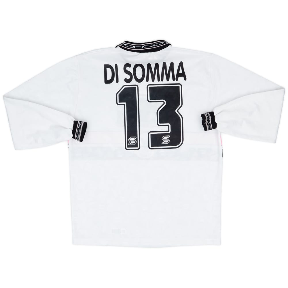 1995-96 Palermo Match Issue Away L/S Shirt Di Somma #13