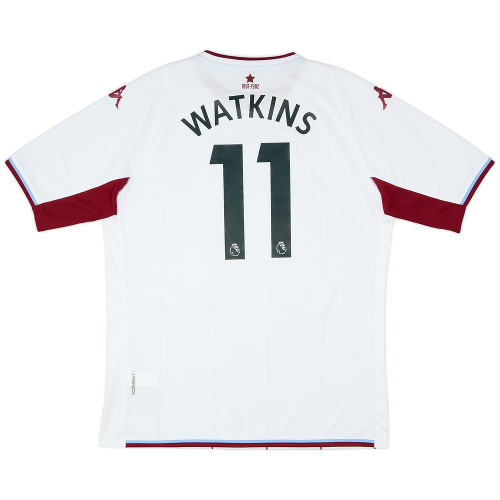 2021-22 Aston Villa Away Shirt Watkins #11 - 9/10 - (XL)
