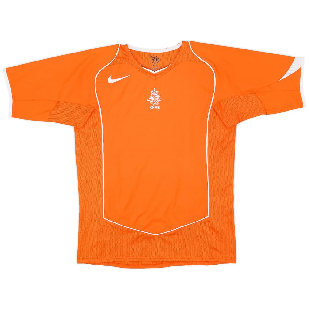 2004-06 Netherlands Home Shirt - 7/10 - (XL.Boys)