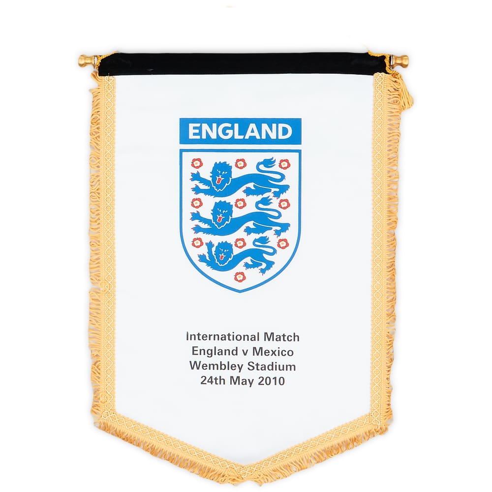 2010 England Match Pennant International Friendly (v Japan)