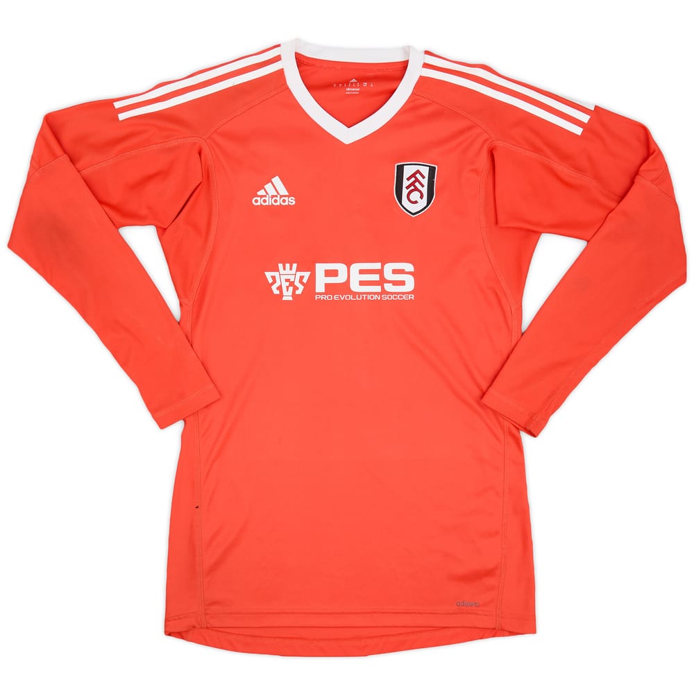 2017-18 Fulham Youth Player Issue GK Shirt #12 - 6/10 - (S)
