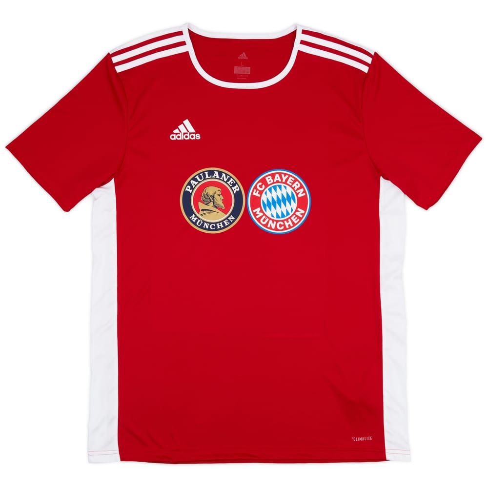 2018-19 Bayern Munich 'Paulaner' adidas Training Shirt - 9/10 - (L)
