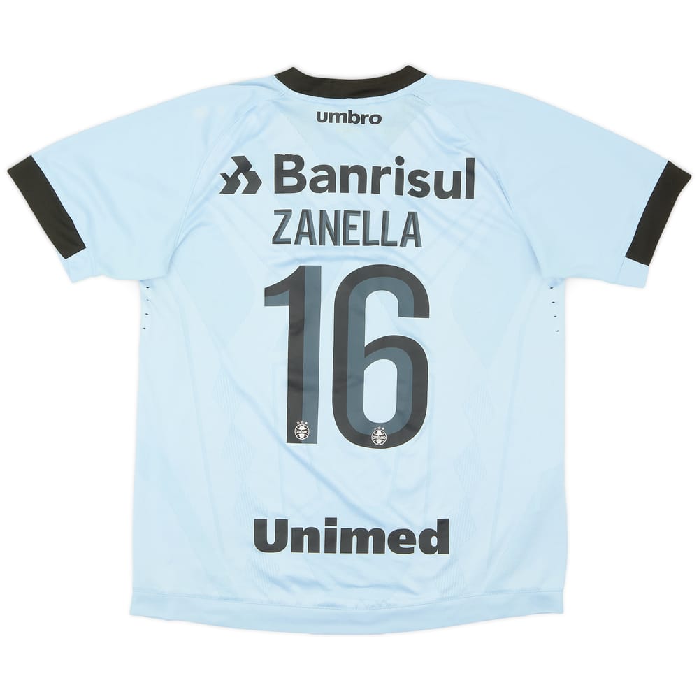 2017 Gremio Away Shirt Zanella #16 - 6/10 - (L)