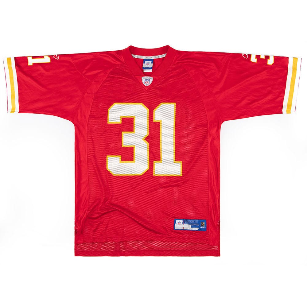 2005-06 Kansas City Chiefs Holmes #31 Reebok On Field Jersey (Home) L