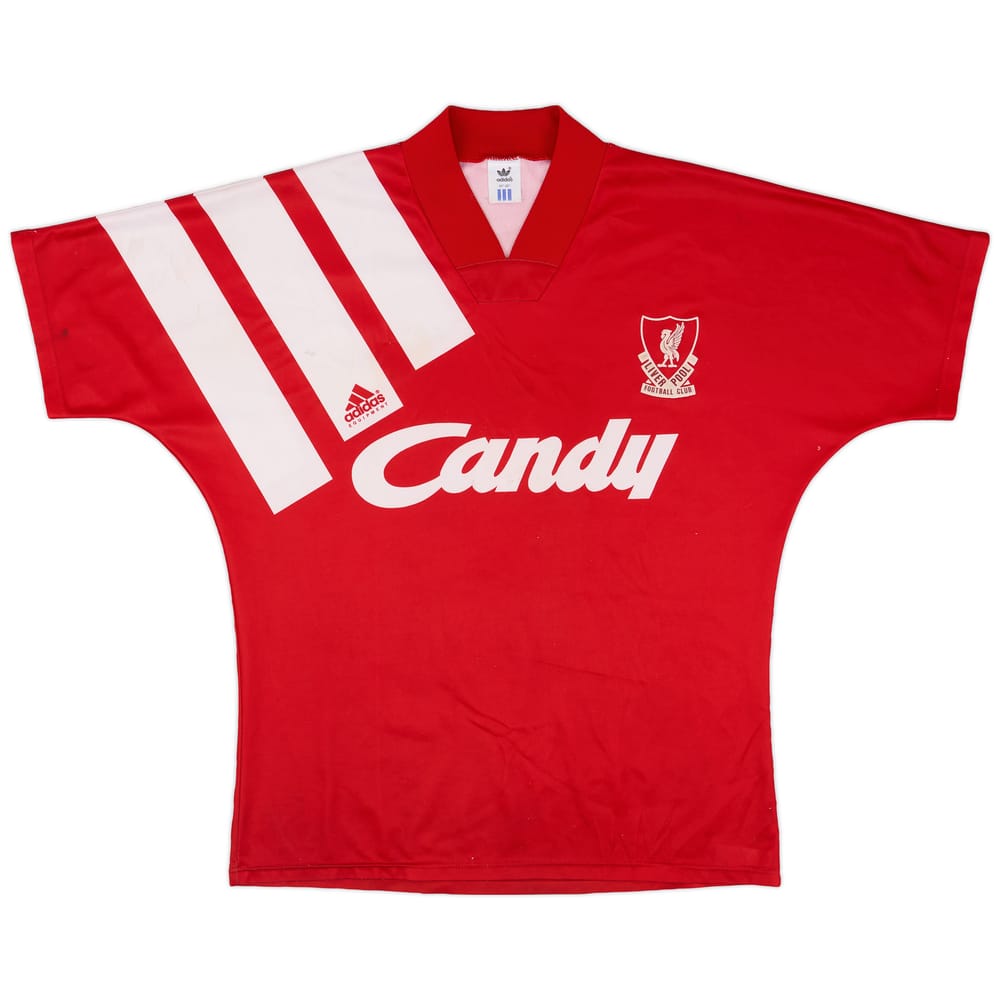 1991-92 Liverpool Home Shirt - 6/10 - (L)