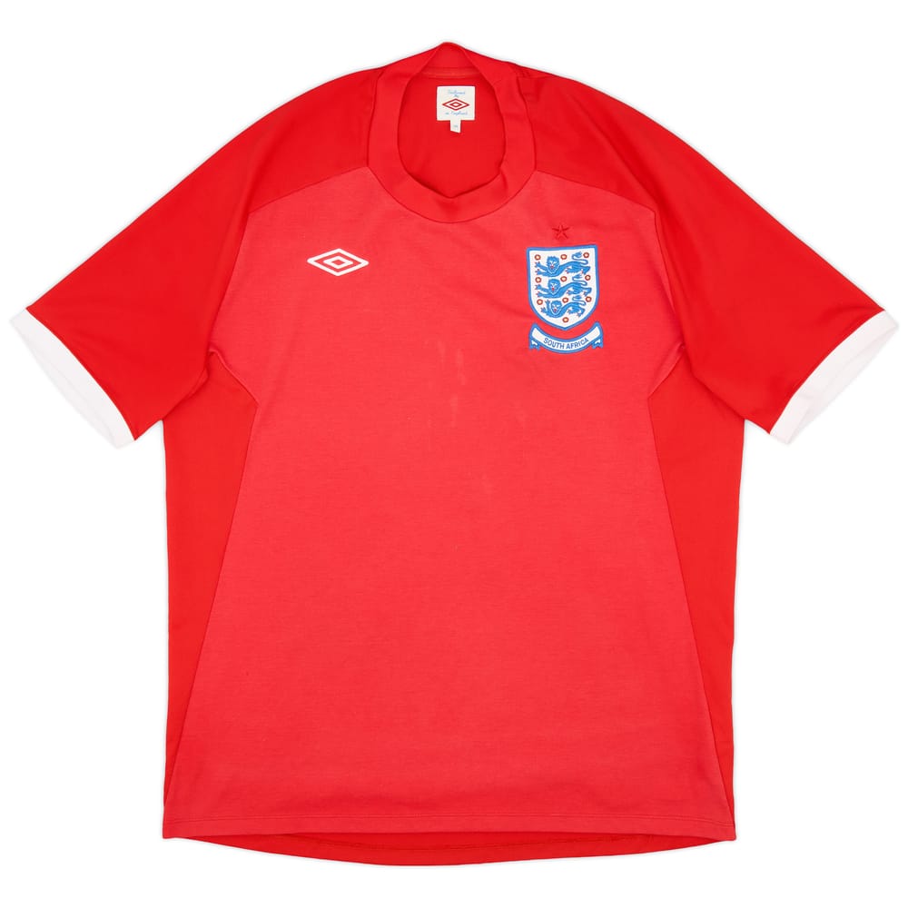 2010-11 England 'South Africa' Away Shirt - 7/10 - (XL)