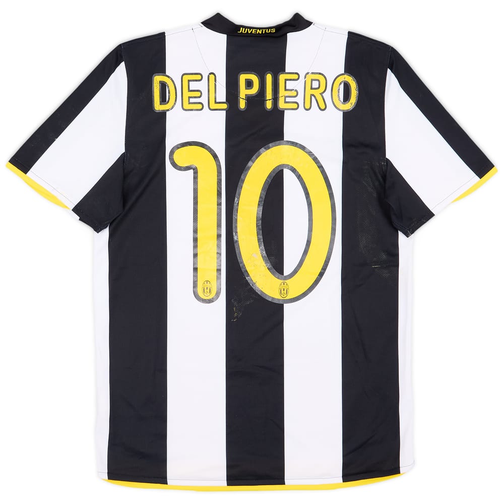 2008-09 Juventus Home Shirt Del Piero #10 - 5/10 - (S)