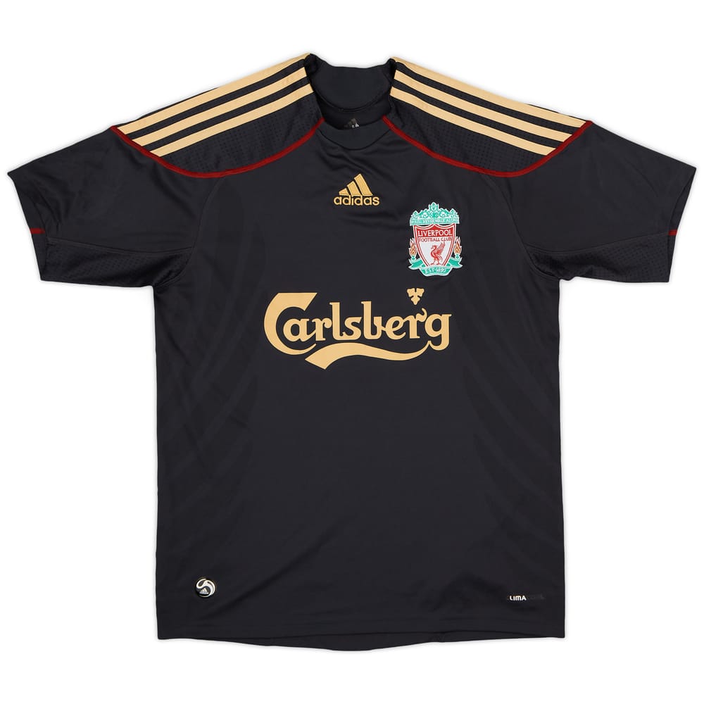 2009-10 Liverpool Away Shirt - 8/10 - (L.Boys)