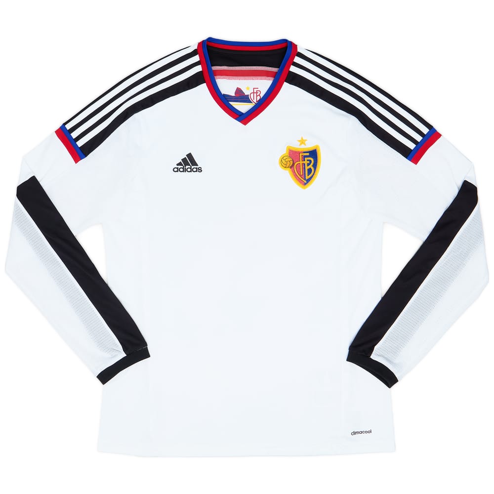 2014-15 FC Basel Away L/S Shirt - 7/10 - (L)