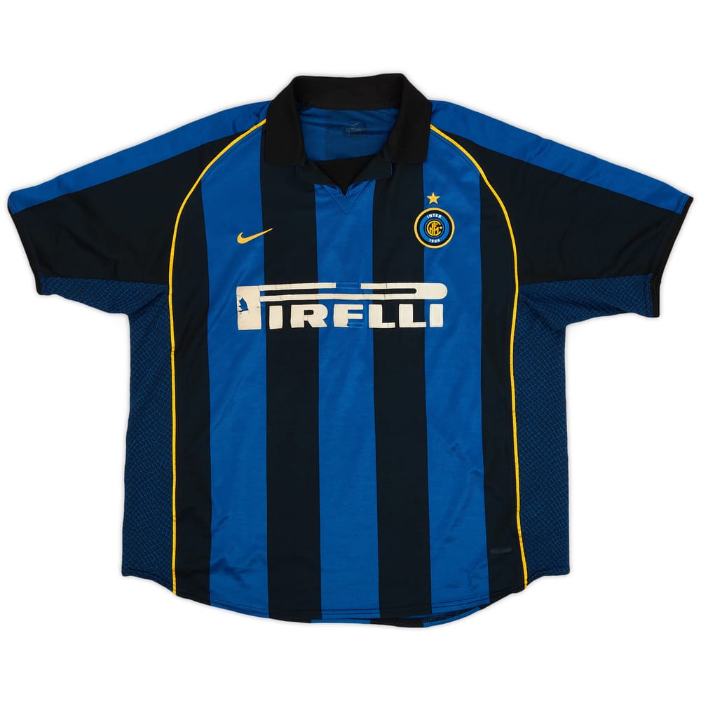 2001-02 Inter Milan Home Shirt - 4/10 - (XL)