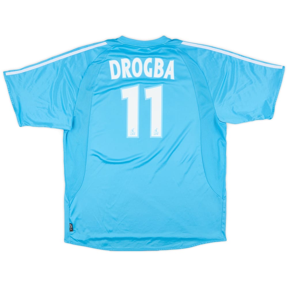 2003-04 Olympique Marseille Away Shirt Drogba #11 - 6/10 - (XL)
