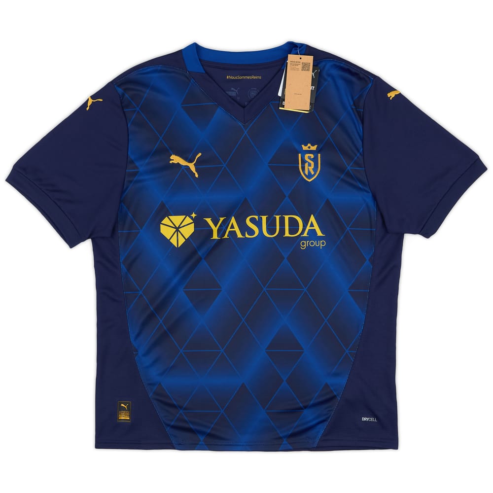 2024-25 Stade Reims Away Shirt