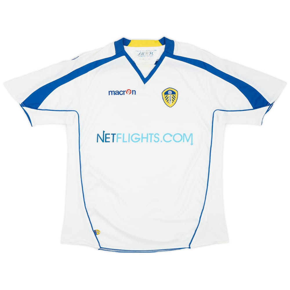 2008-09 Leeds United Home Shirt - 7/10 - (XL)
