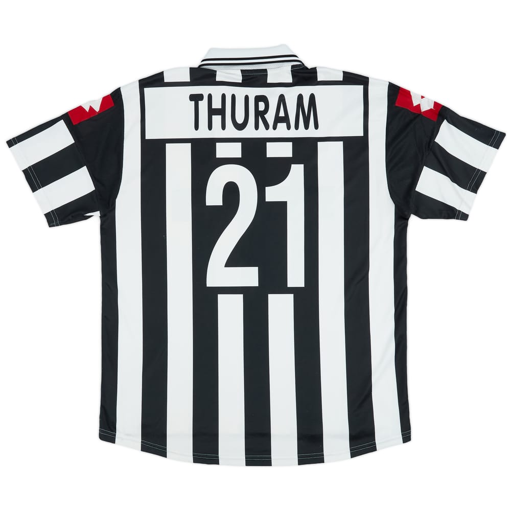 2001-02 Juventus Home Shirt Thuram #21 - 6/10 - (L)