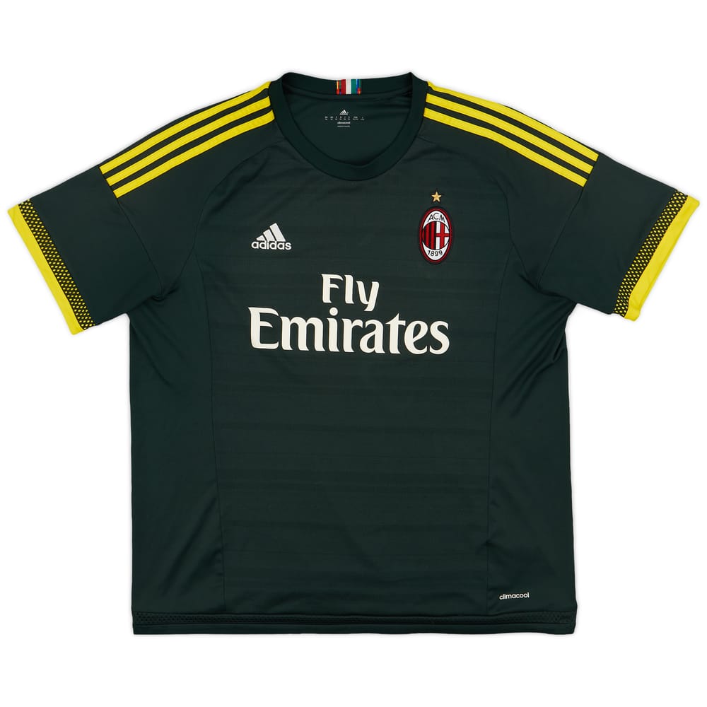 2015-16 AC Milan Third Shirt - 10/10 - (XL)