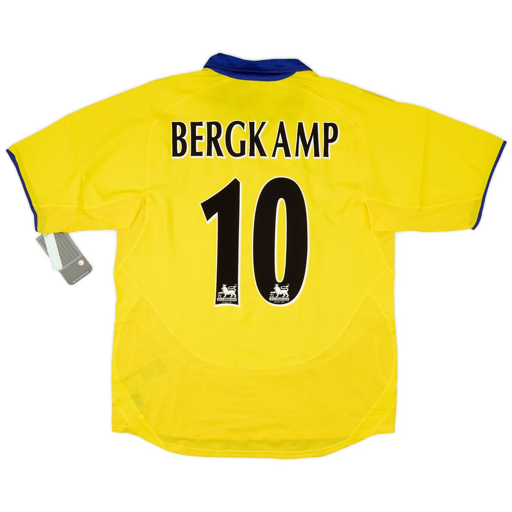 2003-05 Arsenal Away Shirt Bergkamp #10 (M)